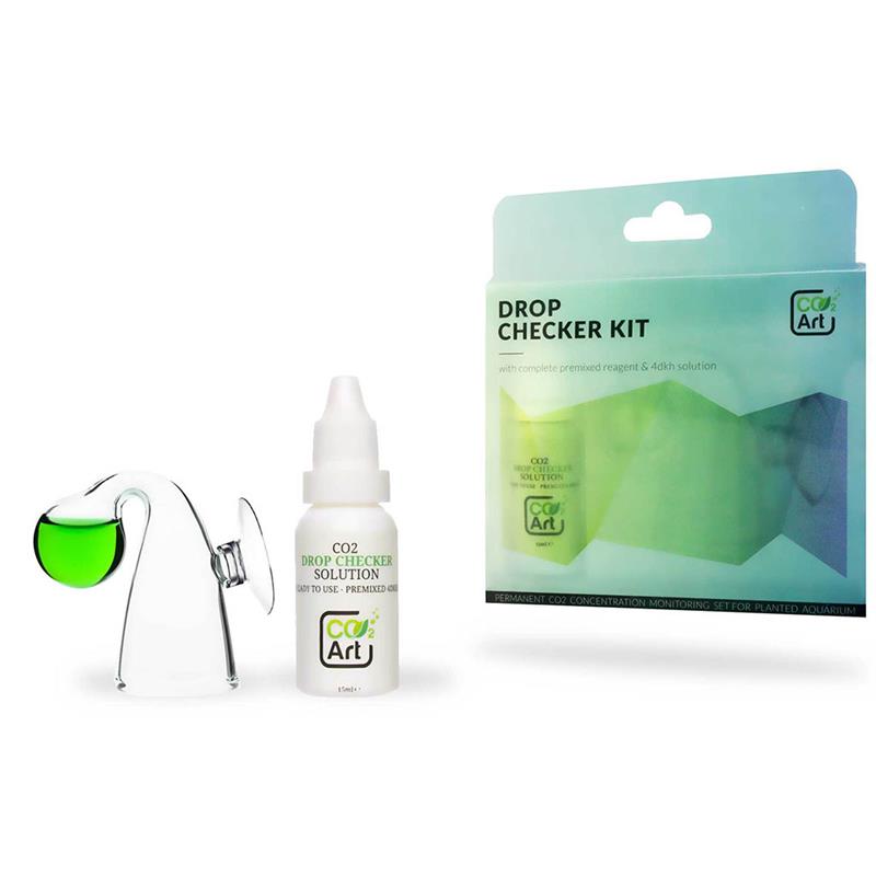 Test permanent CO2Art Kit CO2 drop checker si solutie 15ml - imagine 3